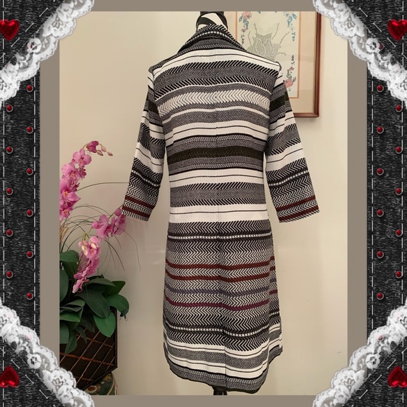 Bar III Metric Stripe Light Weight Jacket - Picture 3 of 7